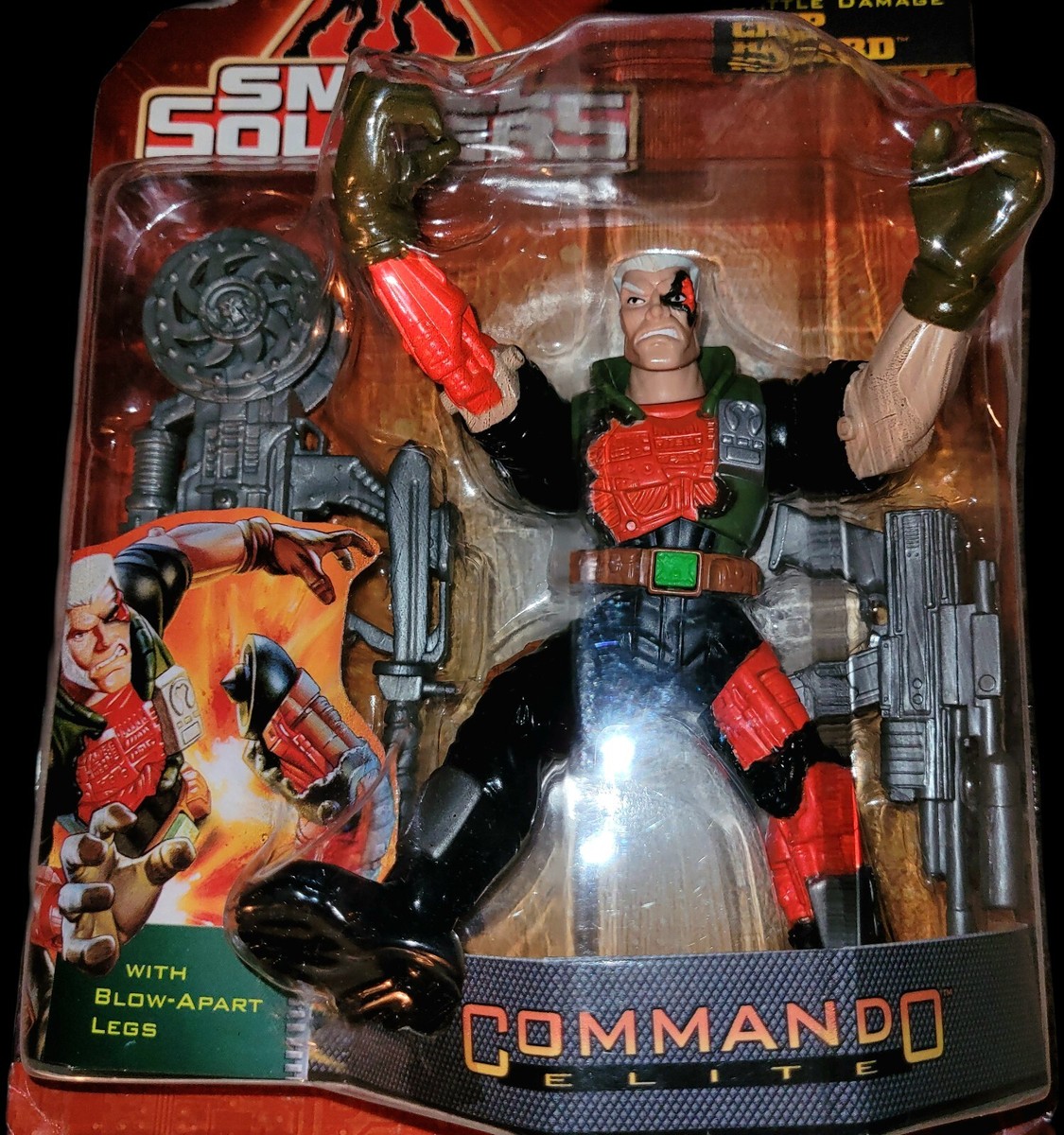 1998 Hasbro Small Soldiers movie Battle Damage Chip Hazard