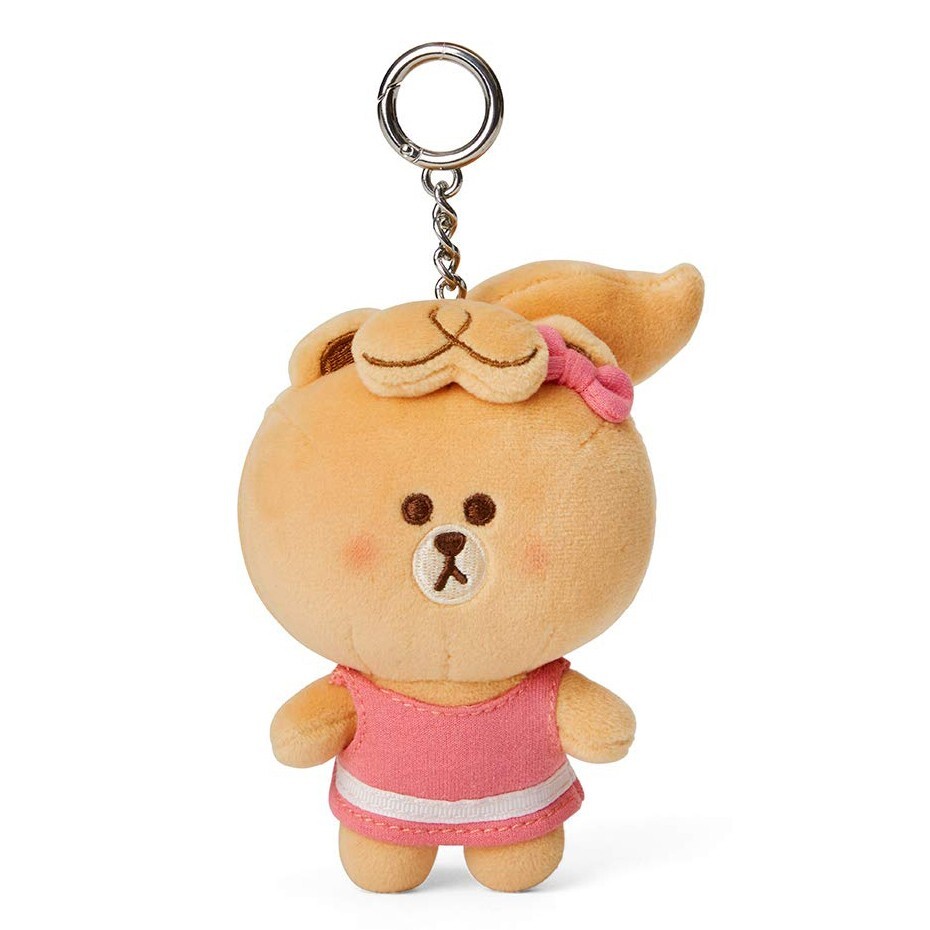LINE FRIENDS Official Choco Mini Soft Plush Doll Key Chain