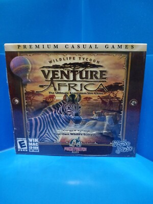 WILDLIFE TYCOON VENTURA AFRICA PC GAMES BRAND NEW
