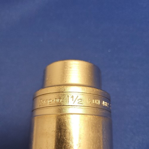 Snap-On Tools LDH-482 Shallow Socket 1-1/2” 3/4" Drive 12 Point USA SAE - Picture 6 of 6