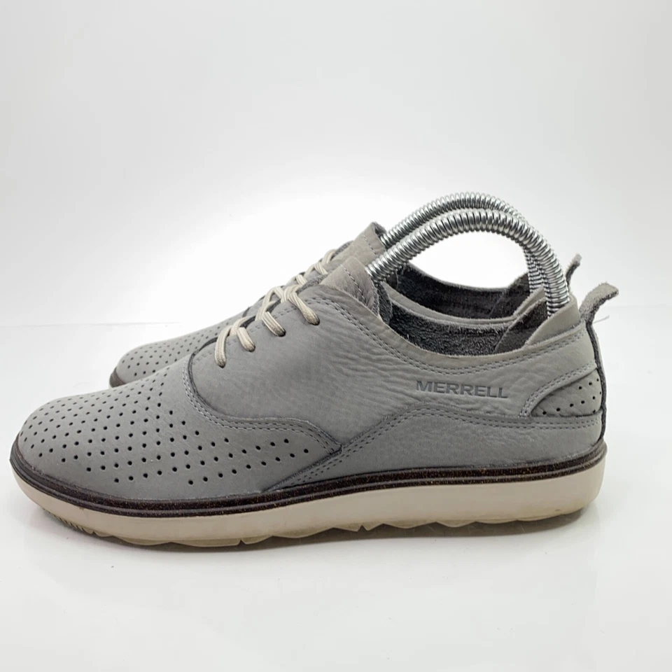 Zapatos de vestir Oxford Merrell Around Town Lace Air para mujer talla 7 gris talla 7 J03692 Foto 3 de 4