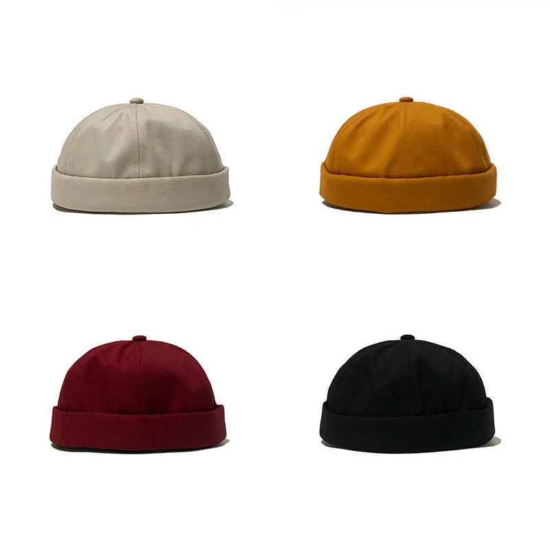 Ethnic Men Beanie Cap Skullcap Adjustable Brimless Hat Rolled Cuff Chic Hip Hop - image 3 of 4
