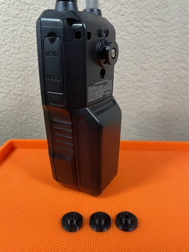 3 Replacement Belt Clip Studs for Uniden SDS100 BCD436HP MADE IN USA - Afbeelding 2 van 3