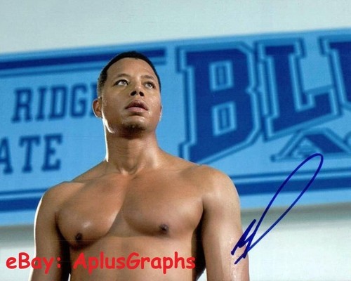 TERRENCE HOWARD... Pride 's Shirtless Stud - SIGNED