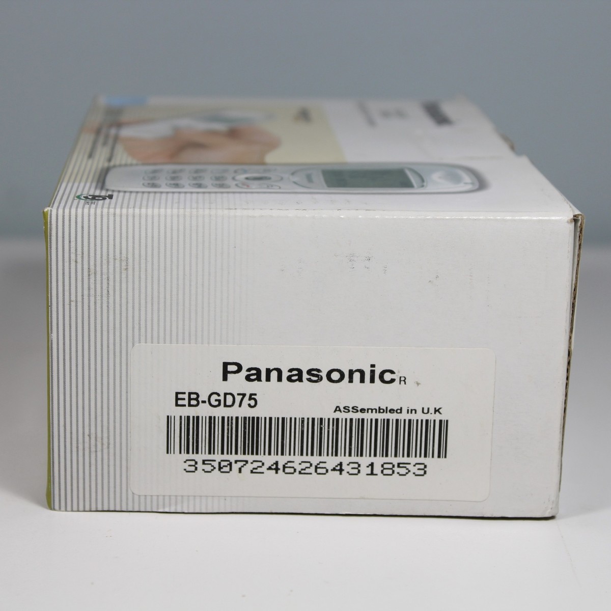 Rare Vintage Panasonic EB-GD75 Phone International Silver In Rare Vintage Panasonic EB-GD75 Phone International Silver In