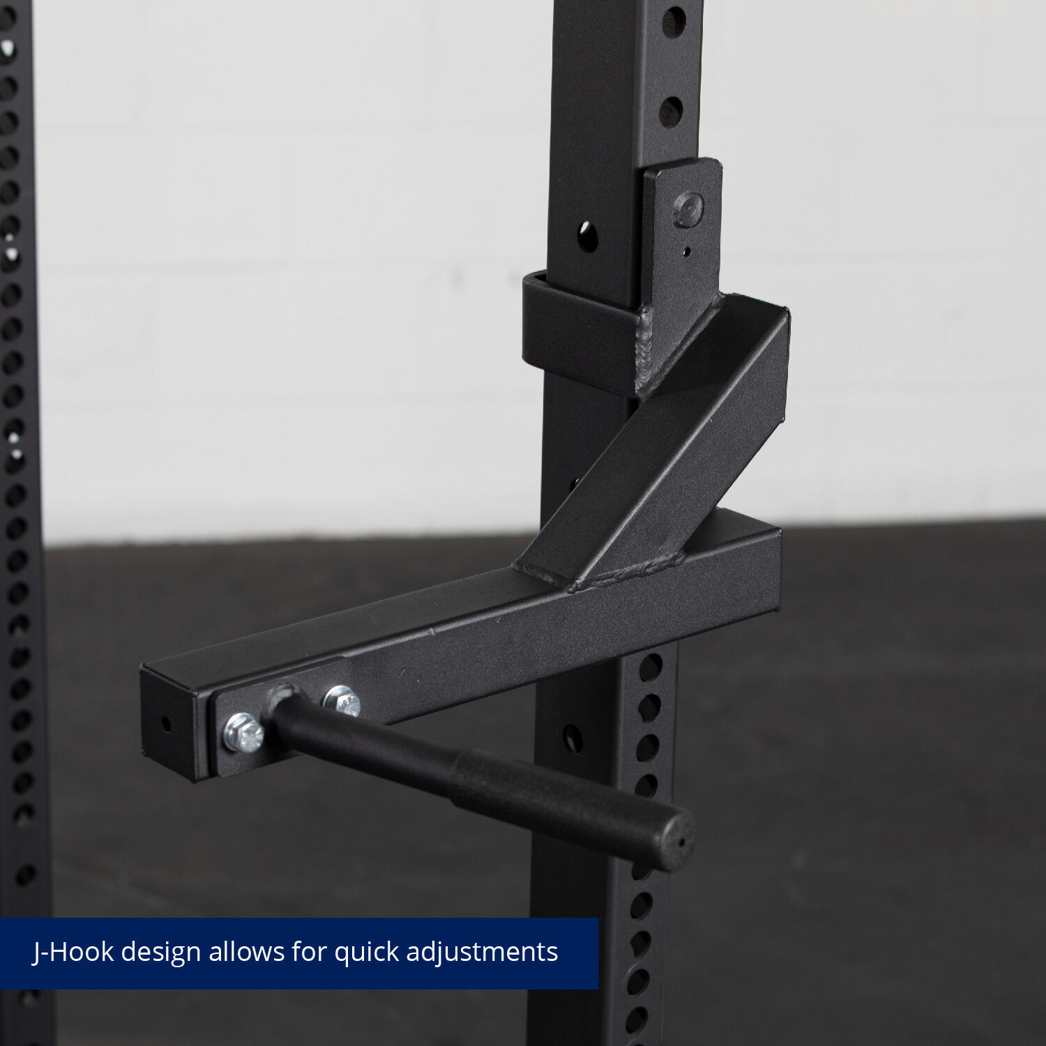 Titan Fitness T3 Series Dip Bars, JHook Style Rack Mounted Dip