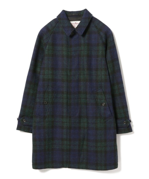 ジャケット・アウター BEAMS PLUS Bal Collar Coat Harris Tweed Beams Plus Bal Collar Coat Harris Tweed Gun Club
