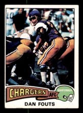 1975 Topps Football #367 Dan Fouts VG