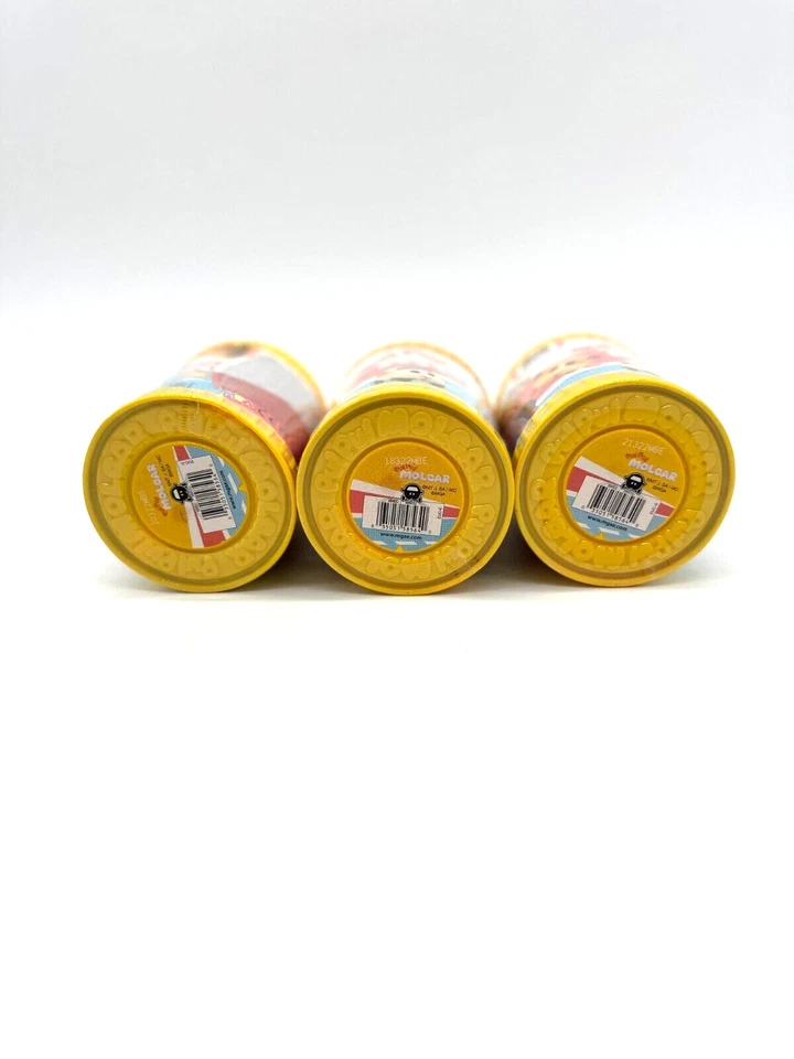 MGA Entertainment Pui Pui Molcar 2.5" Fuzmols Figura Coleccionable Paquete Lote de 3 Foto 2 de 4