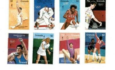 Grenada 1995 - Olympic Sports - Set of 8 Stamps - Scott #2455-6 - MNH ...