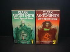 (EM394) Clark Ashton Smith Vol. 1 & 2  Out of Space and Time Panther Books