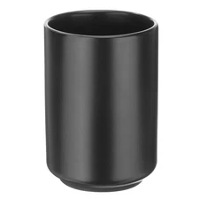 Japanese Ceramic Tea Cups Simple Solid Color No Handle Ceramic Tea Mugs Black