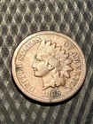 1865 Indian Head Small Cent Collector  G Good Condition