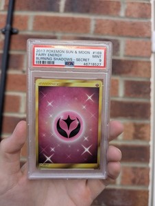 2017 Pokemon SM Burning Shadows Fairy Energy #169/147 PSA 9