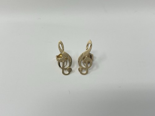 Set Of Music Instrument Earrings & Pendant - 14k 2.6 g, Sterling 3.2 g, GF 0.8 g - Picture 5 of 16
