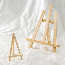 Wooden Small Easel Pine Wood Display Canvas Art Craft Table Stand Wedding Artist