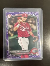 ICHIRO CANO HERNANDEZ 2025 BOWMAN 1ST PURPLE PATTERN BORDER 1/199 #BP-18