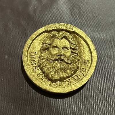 Mark Klaus Gold Token Autographed South Bend