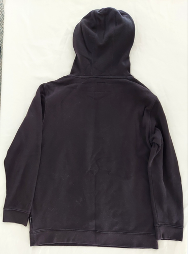 VANS Off the Wall Hoodie Hooded Sweatshirt Boys Youth sz XL, Fleece Lined, Black - Picture 3 of 9