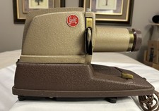 Vintage Golde Coronet D-10 Slide Projector Original Case Pristine Works Great