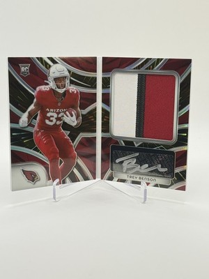 2024 Spectra Trey Benson Rookie Genesis Hyper Black Light Booklet /40 #RGH-TBN