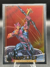 2024 SkyBox MARVEL Masterpieces 92 HAWKEYE Platinum #34 West Coast Avengers