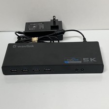 Wavlink WS-UG69DK1 Universal Laptop Docking Station - Black