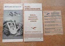Nachlass Dokumente Deutsche Lufthansa 1930iger Jahre