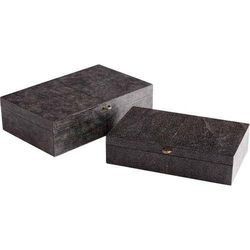 Cyan Design 10710 Puma Black And Bronze Container - Picture 2 of 4