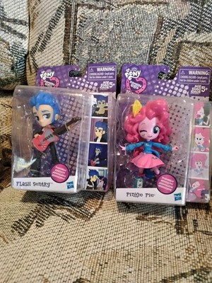 flash sentry and pinkie pie equestria girls figures