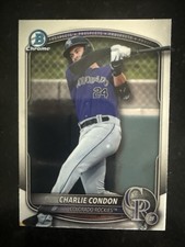 2025 Bowman Draft - Chrome Charlie Condon #BDC-136 (RC)