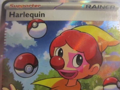 Harlequin #163/086 White Flare English Ultra Rare Pokemon Card