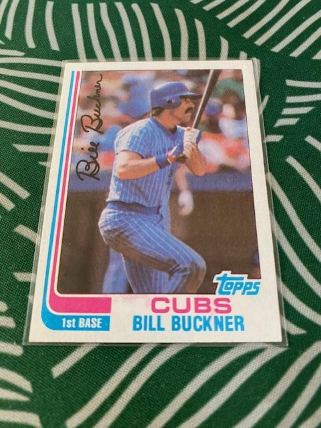 1982 Topps - Bill Buckner #760 - FREE SHIPPING