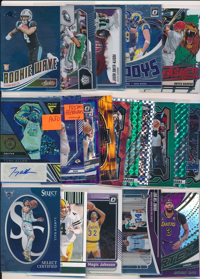 LOADED 1000 CARD PATCH AUTO JERSEY #'D ROOKIE INSERT SPORTS CARD COLLECTION LOT view 8