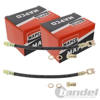 2X Mapco BremsschlÄUche Bremsschlauch Hinten Passend FüR Audi A4 Seat Exeo