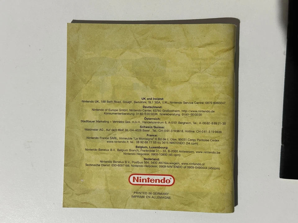 Nintendo Game Boy Advance Zelda A Link to the Past Four Swords Boxed with manual - Image 4 of 4