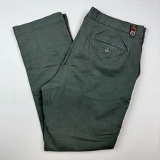 The Normal Brand Pants Mens 40/34 38/33 Actual Casual Stretch Chino Twill Green