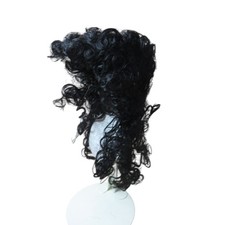 Playhouse Collection Long Curly Black Doll Wig - Size 12/13 Heather-2