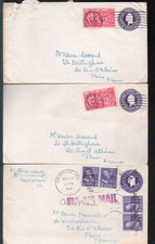 GC - 43 - Lot de 10 lettres des Etats Unis de 1946 à 1949