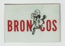 Denver Broncos Fridge / Tool Box Magnet 2" x 3" TS1