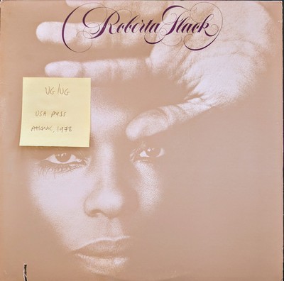 Roberta Flack Self Titled Vinyl Record VG/VG SD-19186 1978