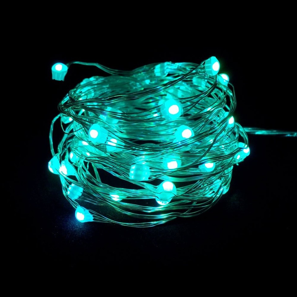 Multi Rope Light 2 Pack Multi Color Changing String Lights,Battery Powered LED String ...