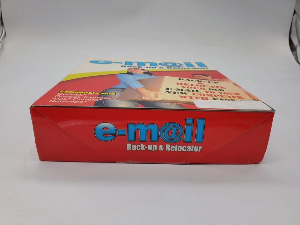 E-m@il Backup & Relocator (Fogware Software, Windows 90,2000,XP, CDROM) VTG NEW! - Image 4 of 4