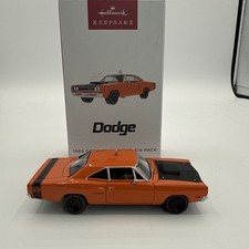 Hallmark Keepsake 2025 1969 Dodge Super Bee Six Pack Classic American Ornament