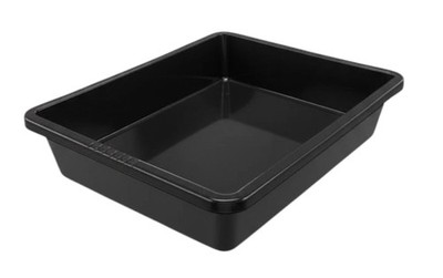 50 cm großes Backofengestell & Grill Einweichen Reinigung Tablett Küche Geschirrspüler Schüssel schwarz