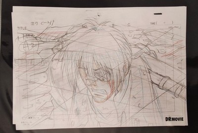 **NEW**  Hellsing Ultimate PIP Genga sketch set