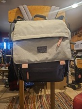 Eddie Bauer Backpack Large Grey First Adventure Diaper Bag