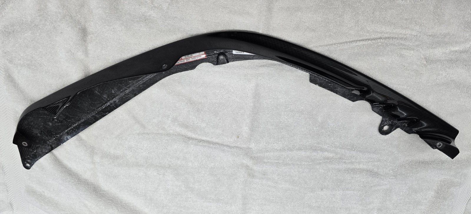 Ferrari SF90 Carbon Fiber Front Side Spoiler Splitter 872647 Front Bumper RIGHT