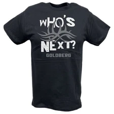Bill Goldberg Who's Next Graffiti Mens T-shirt