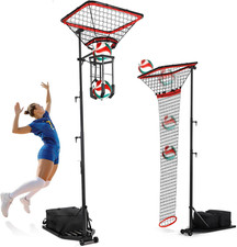 Volleyball Setter Spike Trainer Adjustable Height 93-126 Volleyball Trainer...